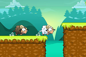 《小绵羊跑酷》游戏画面1