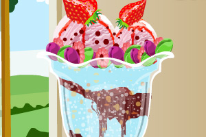 《森林水果冰淇淋》游戏画面1
