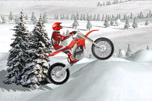 《冰山雪地摩托车》游戏画面2