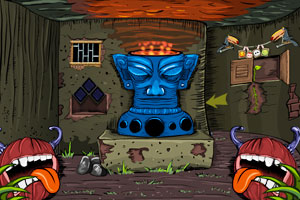《逃离怪物洞穴》游戏画面1