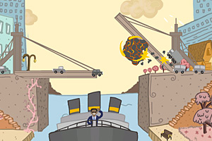 《吊桥防御》游戏画面1