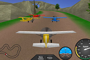 《飞机跑道竞速》游戏画面1