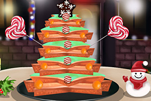 《面包圣诞树》游戏画面1