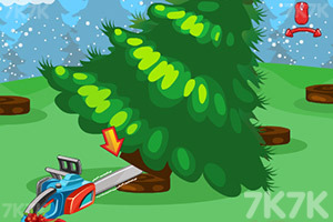 《打造华丽圣诞树》游戏画面1