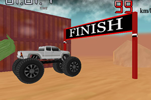 《3D越野大卡车》游戏画面1