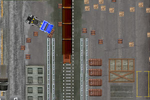 《大卡车障碍停车》游戏画面1