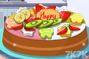 《七彩水果生日蛋糕》游戏画面4