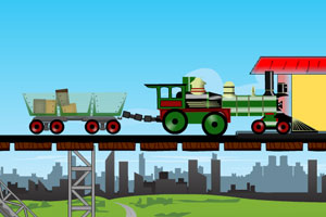 《驾驶火车运货》游戏画面1