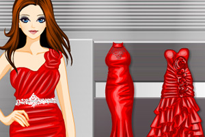 《红色长礼服》游戏画面1
