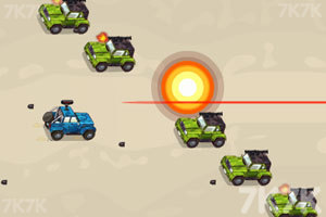 《沙漠武装汽车》游戏画面1