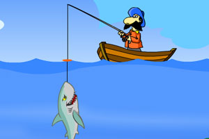 《大叔深海钓鱼》游戏画面1