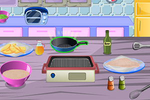 《碳烤鱼饼》游戏画面1