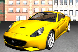 《3D城市跑车停车》游戏画面1