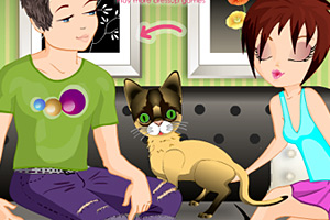 《猫奴情侣》游戏画面1
