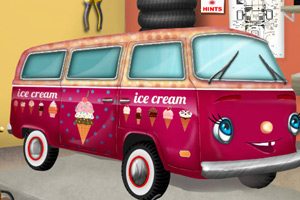 《修理冰淇淋车》游戏画面1