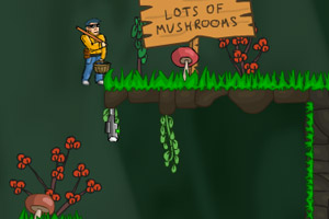 《蘑菇猎人无敌版》游戏画面1
