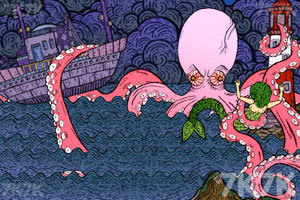 《章鱼洞穴救人》游戏画面1