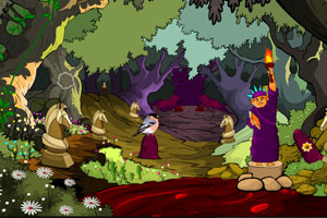 《逃离诡异森林》游戏画面1