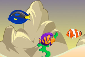 《深海小鱼成长》游戏画面1