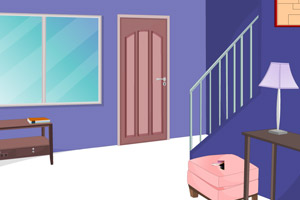 《逃离紫色温馨房间》游戏画面1
