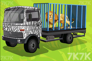 《大卡车拉动物》游戏画面2