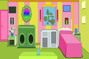 《彩色婴儿房里的逃生》游戏画面1