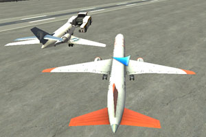 《喷气式飞机停靠》游戏画面1