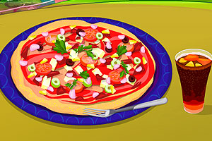 《美味披萨制作》游戏画面1
