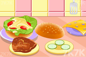 《制作美味的汉堡》游戏画面3