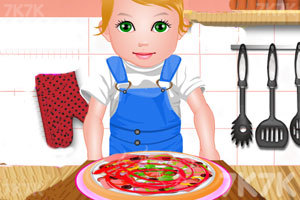 《宝贝做比萨》游戏画面4