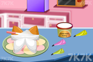 《漂亮蝴蝶生日蛋糕》游戏画面3