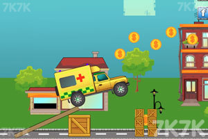 《狂奔的医疗车》游戏画面1