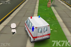 《3D救护车》游戏画面3