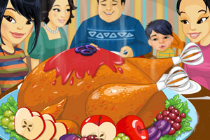 《感恩节的美味火鸡》游戏画面1