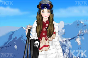 《冬季去滑雪》游戏画面2