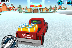 《送圣诞礼物的卡车》游戏画面2