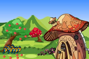 《魔法蘑菇屋逃脱》游戏画面1