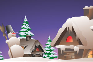 《圣诞节逃出小屋》游戏画面1
