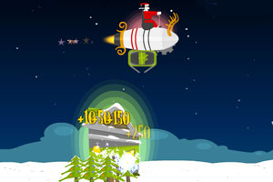 《圣诞老人火箭送礼》游戏画面1