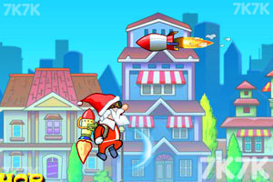 《圣诞老人的旅行无敌版》游戏画面2