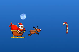 《飞天的圣诞老人》游戏画面1