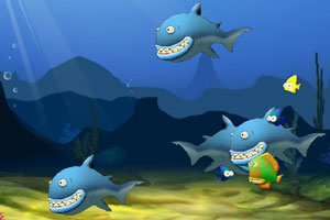 《进化的小鱼》游戏画面1