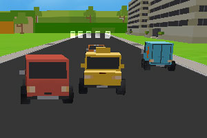 《乱斗的小汽车》游戏画面1