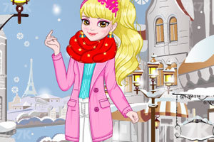 《冬天的美女》游戏画面1