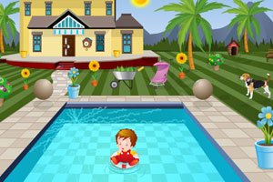 《游泳池救家人2》游戏画面1