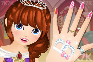《公主漂亮的指甲》游戏画面1