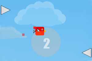 《红色小鸟逃生》游戏画面1