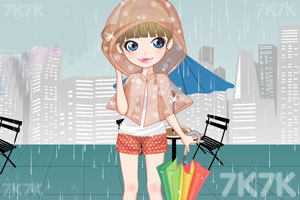 《雨中的小女孩》游戏画面1