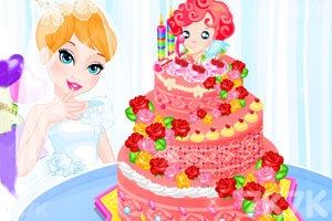 《新娘做婚礼蛋糕》游戏画面1