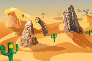 《沙漠风暴逃脱》游戏画面1